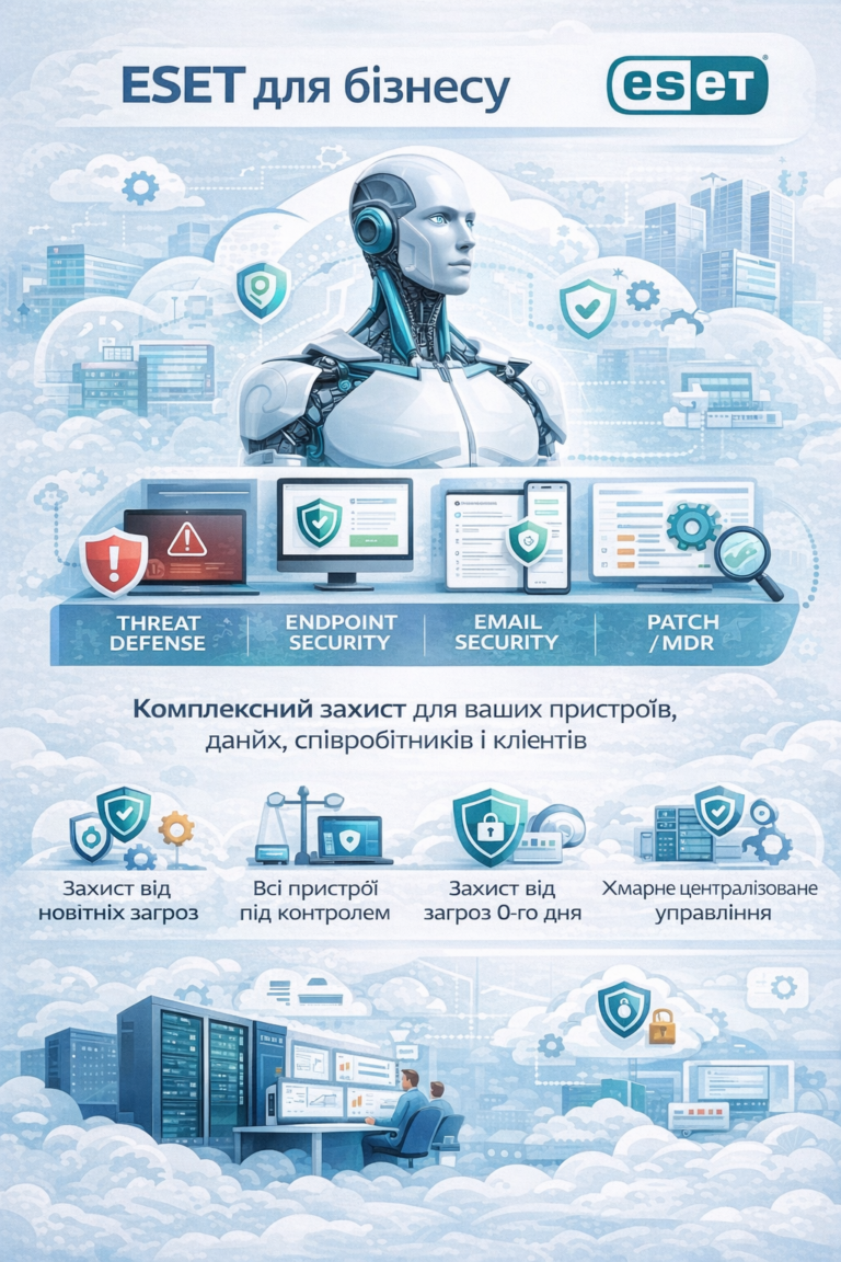 ESET для бізнесу: проблема, ціна бездіяльності та рішення K2 ERP