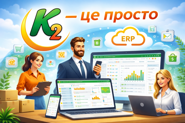 K2: проблема, ціна бездіяльності та рішення K2 ERP: K2 — це просто