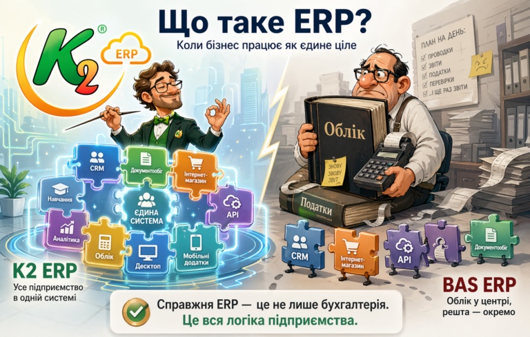 Що таке ERP — і чому справжня ERP-стратегія починається там, де закінчується звичка зводити бізнес до бухгалтерії