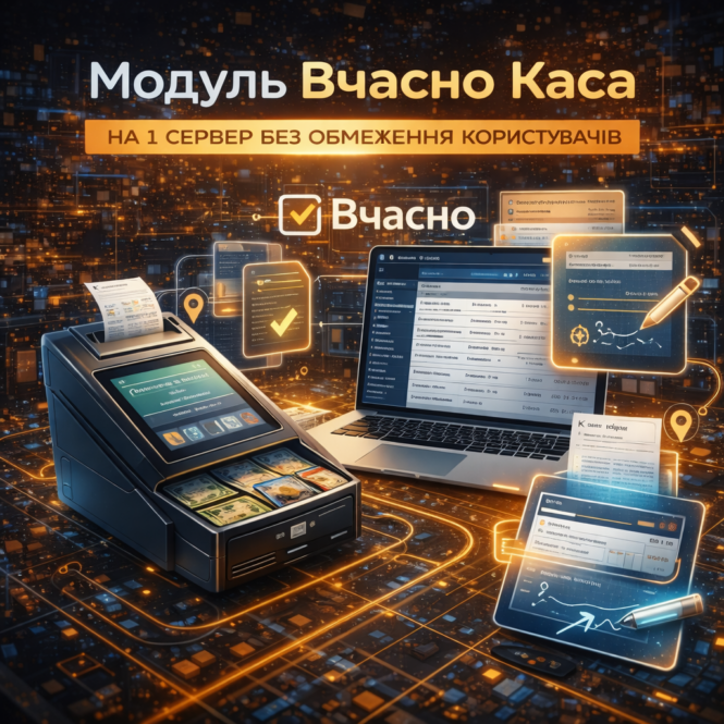 Підсистема Вчасно Каса 1 Вчасно Каса