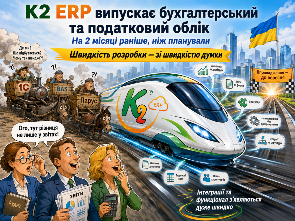 K2 ERP випускає бухгалтерський та податковий облік на два місяці раніше: проблема, ціна бездіяльн…: K2 ERP випускає бухгалтерський та податк
