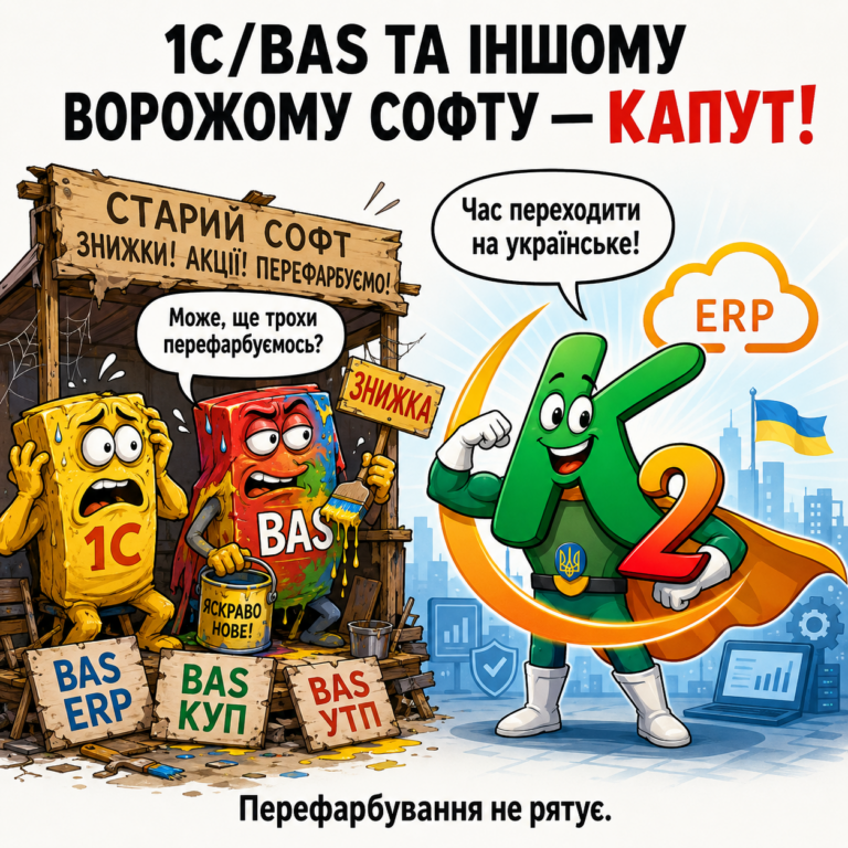 1С/BAS та іншому ворожому софту — капут. Підприємство даремно сподівається перечекати